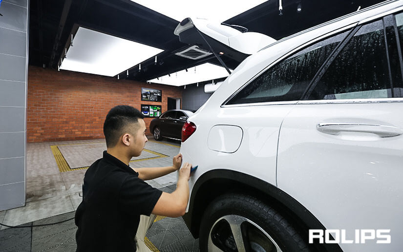 白車貼ROLIP車衣的流程是什么
