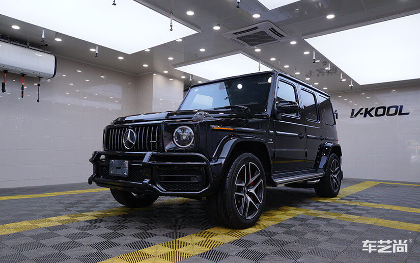 奔馳貼隱形車衣展示圖