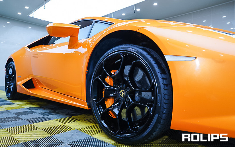 蘭博基尼貼車衣的效果怎么樣