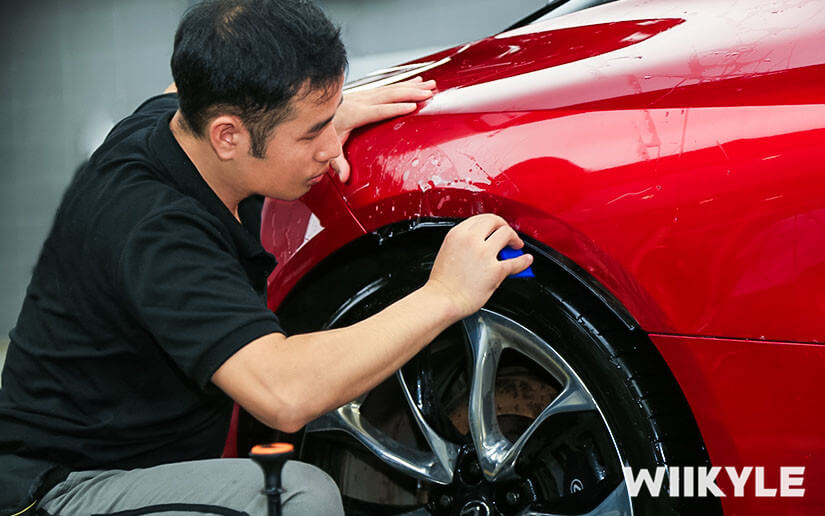 WIIKYLE車衣施工除邊