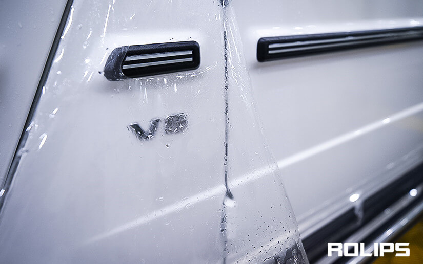 ROLIPS車衣施工的細節展示