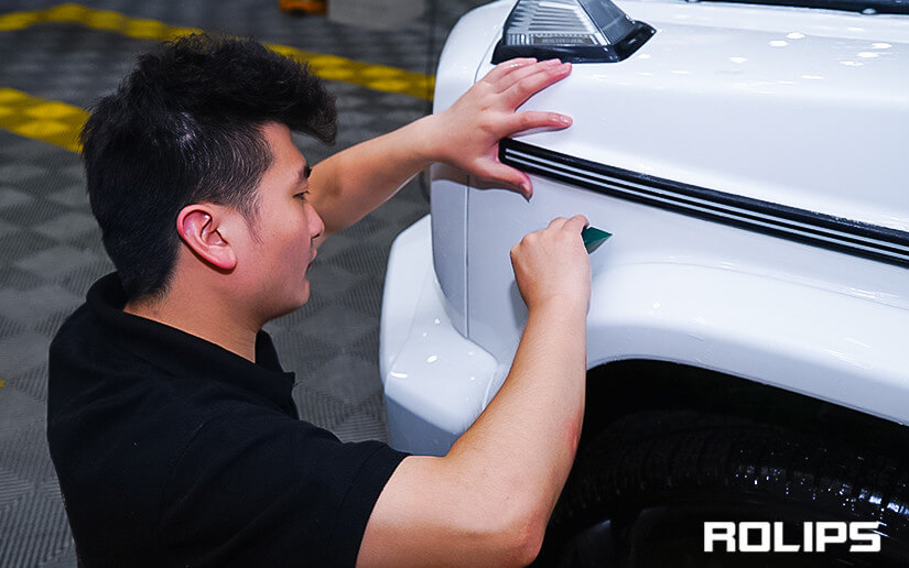 白色車貼車衣效果怎么樣