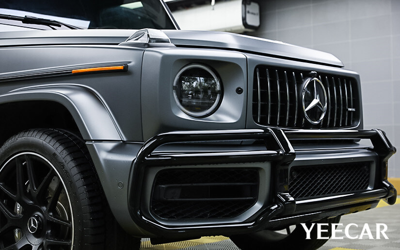 YEECAR車衣施工奔馳車頭效果圖
