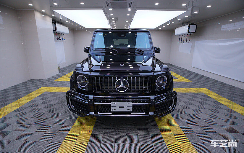 奔馳貼V-KOOL車衣的效果圖