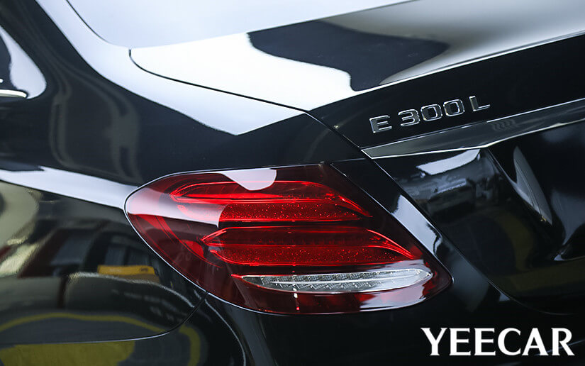 車尾部位施工完畢