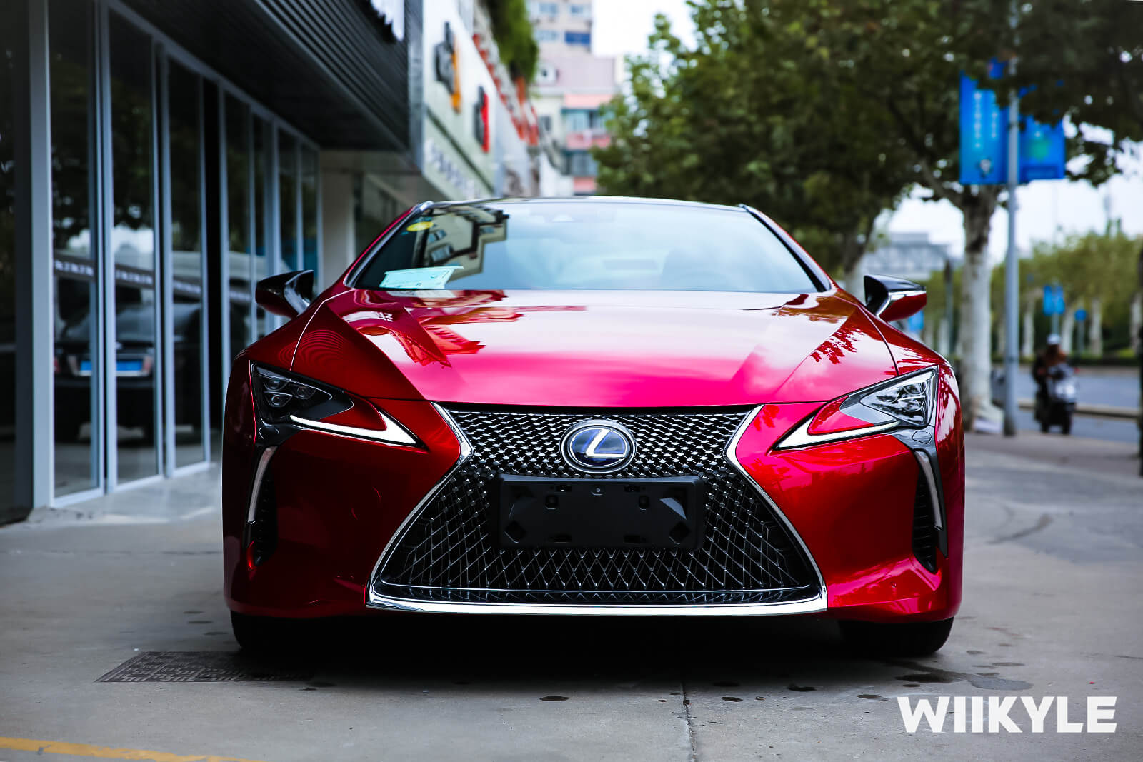 雷克薩斯施工WIIKYLE車衣效果圖