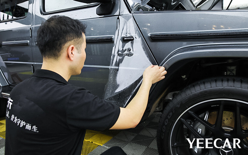 奔馳施工YEECAR隱形車衣