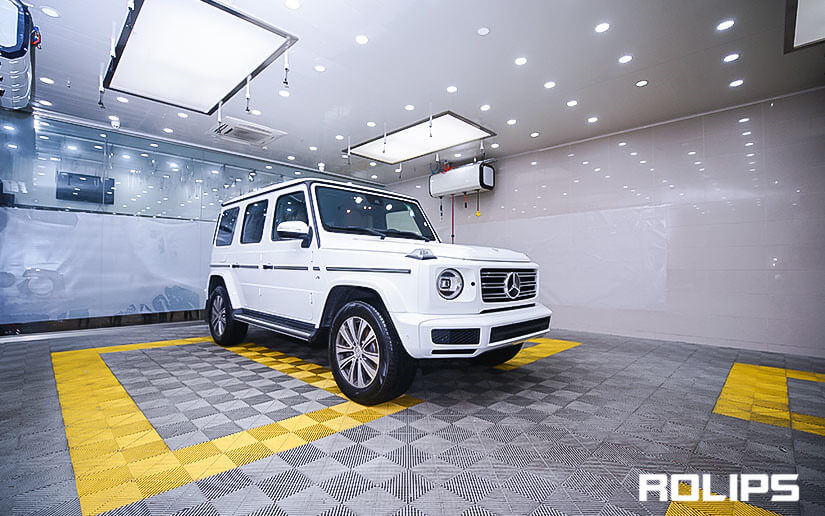 ROLIPS車衣的無塵噴淋車間