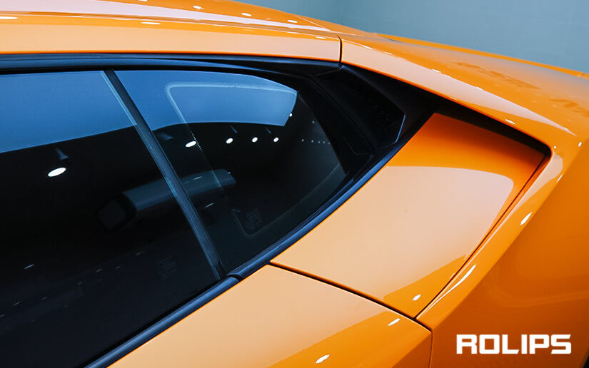 蘭博基尼貼隱形車衣的效果圖