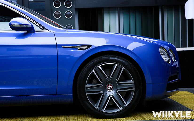 賓利車衣施工效果