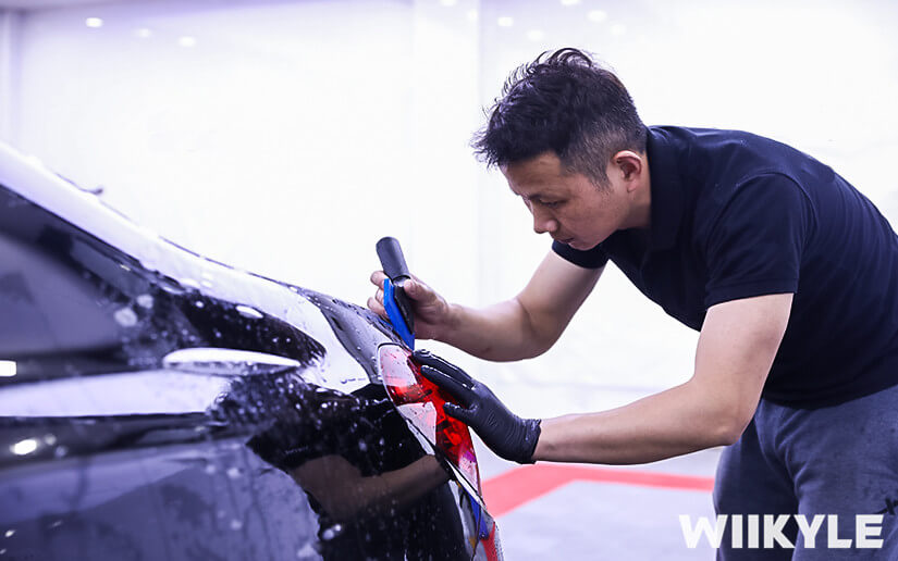 貼車衣專用刮板，除去多余的水和氣泡