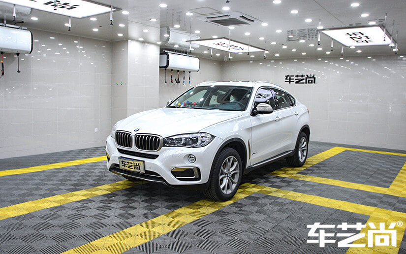 寶馬X6貼威固隱形車衣效果圖（1）