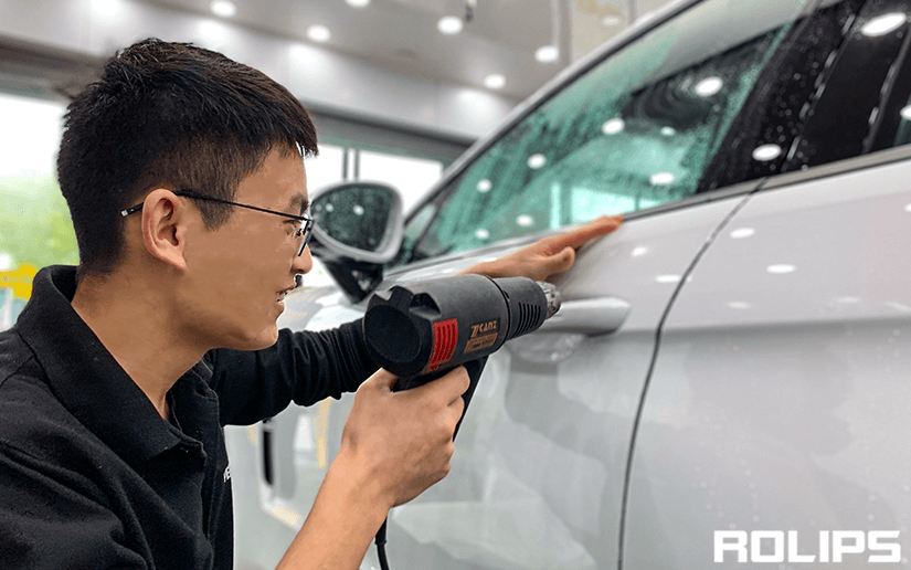 白色車貼ROLIPS隱形車衣抗黃變能力怎么樣？（6）