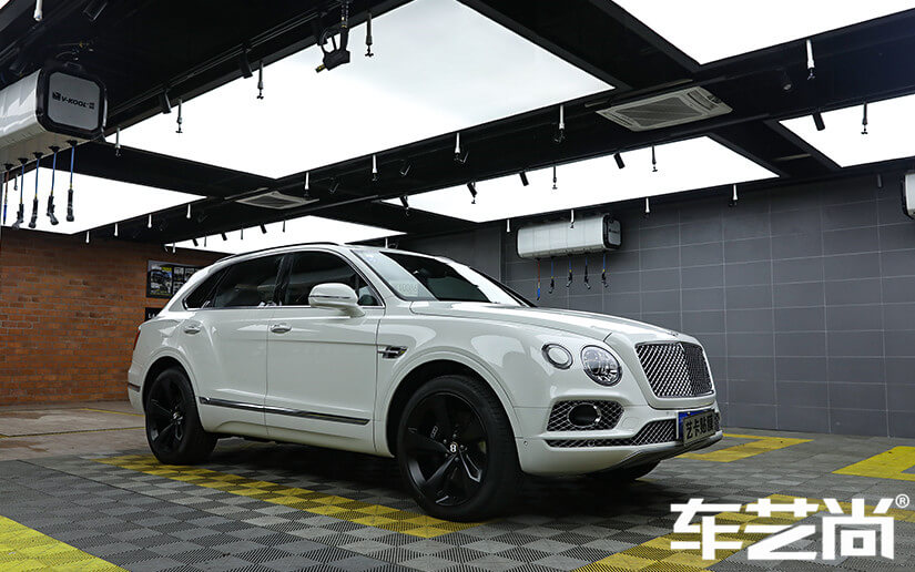 賓利施工威固漆面保護膜效果展示（三）