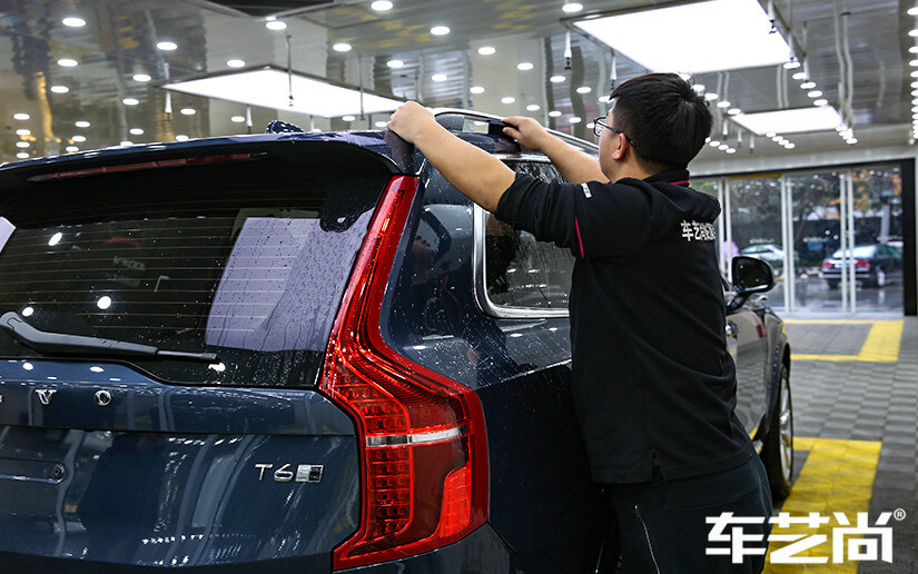 沃爾沃XC90貼隱形車衣怎么樣？（圖五）