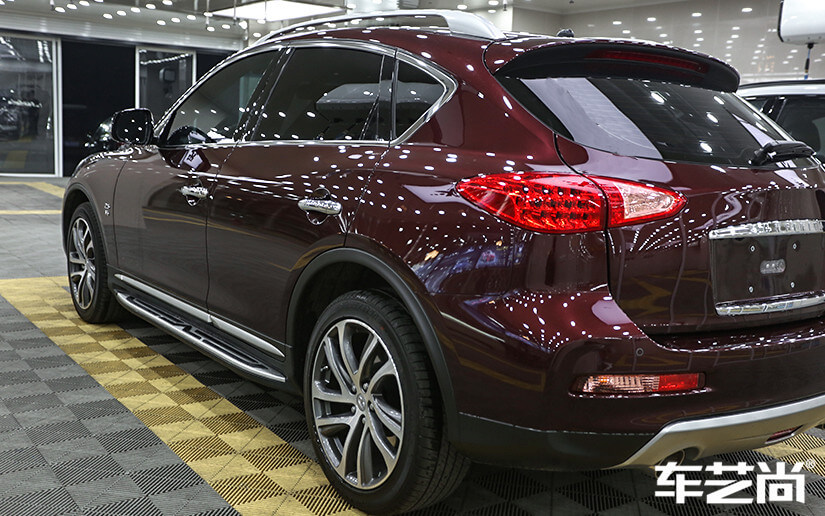 英菲尼迪施工威固隱形車衣效果圖