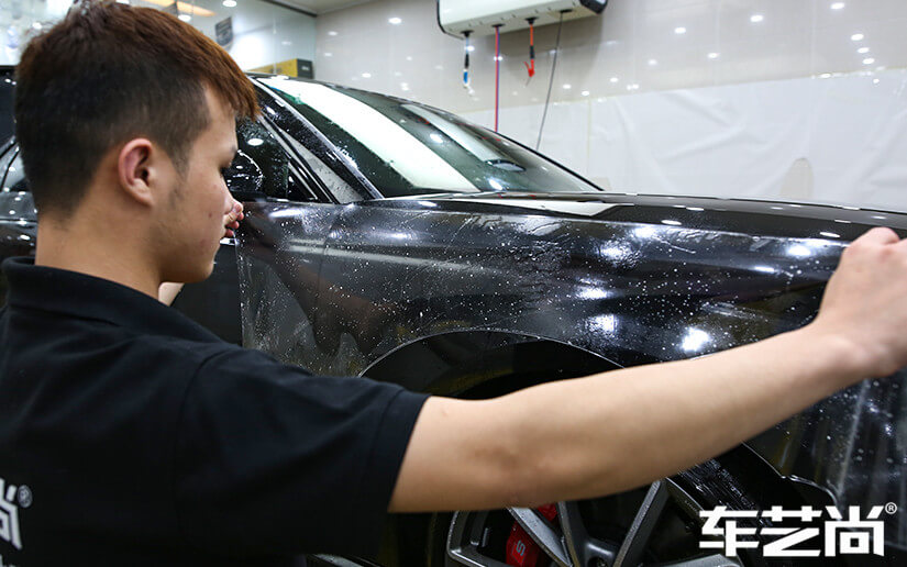 黑色奧迪S4有必要貼隱形車衣么?（圖四）
