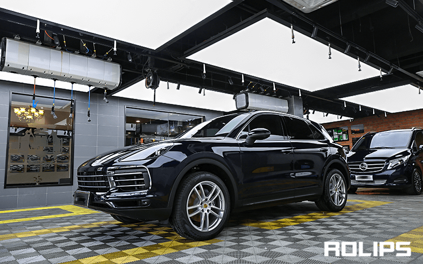 黑色車貼ROLIPS車衣好看嗎
