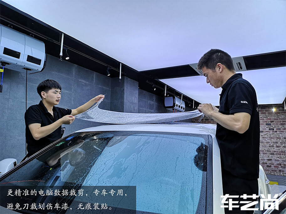 賓利添越施工威固隱形車衣流程（三）