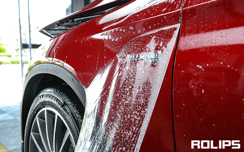 紅色的車ROLIPS隱形車衣施工流程是什么