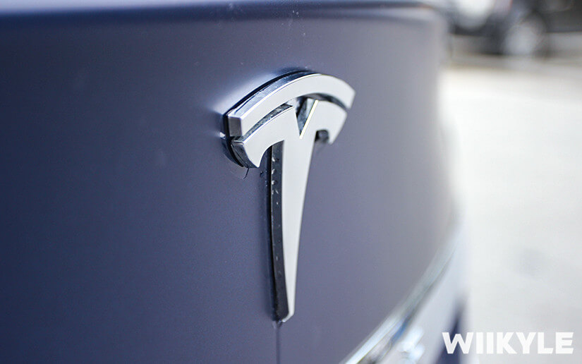 特斯拉貼隱形車衣效果圖展示（圖一）