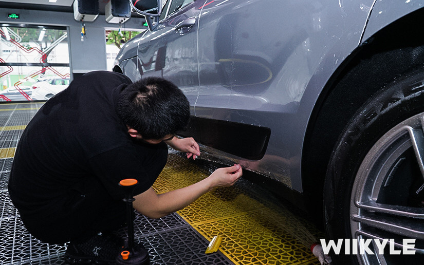 保時捷邊邊角角都要進行全覆蓋