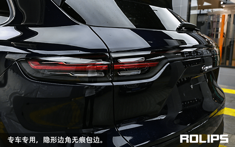 ROLIPS貼完車衣的細節展示圖