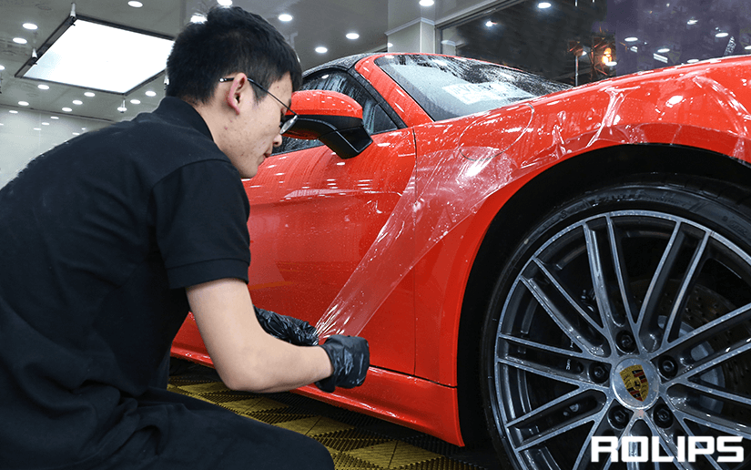 ROLIPS隱形車衣的施工環境怎么樣？（圖1）