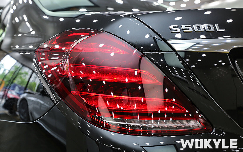 奔馳汽車貼WIIKYLE隱形車衣施工效果展示（一）