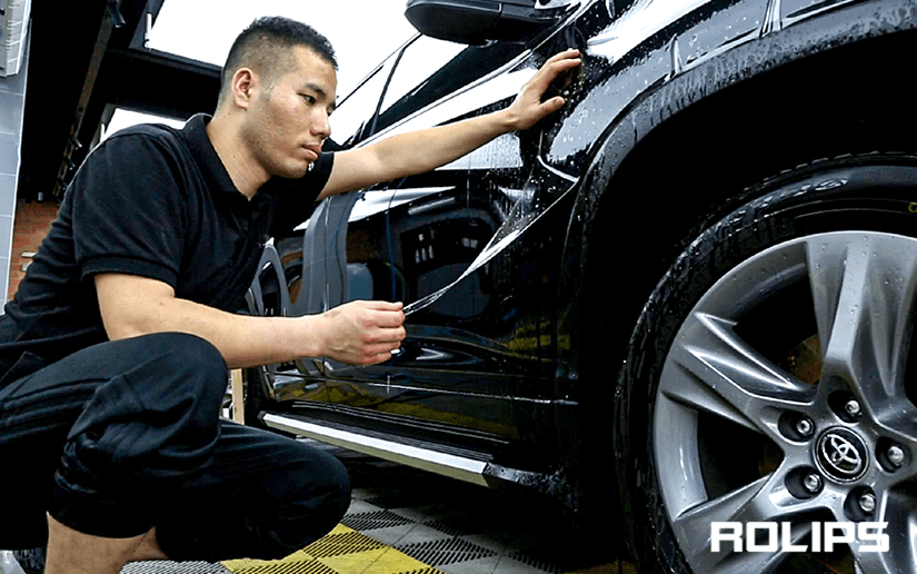 ROLIPS專業技師貼車衣細節