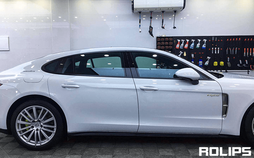 白色車貼ROLIPS隱形車衣抗黃變能力怎么樣？（15）