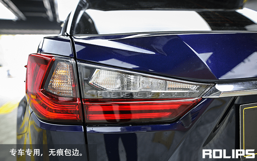 藍色雷克薩斯怎么選擇隱形車衣？（7）