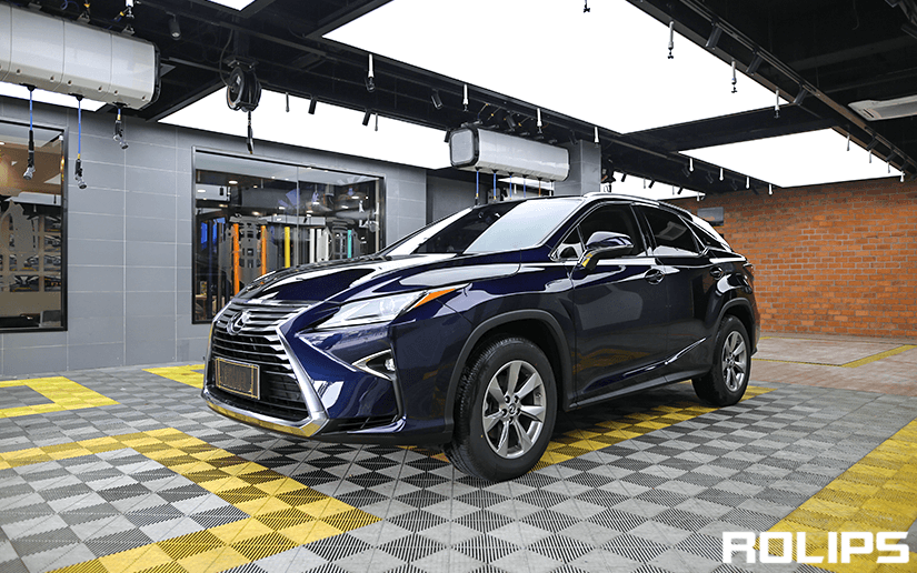 藍色雷克薩斯怎么選擇隱形車衣？（13）