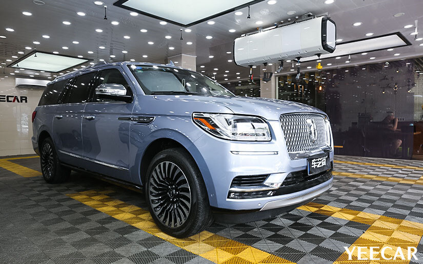 ；林肯車貼YEECAR車衣的效果怎么樣