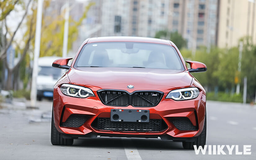 WIIKYLE車衣施工寶馬M3室外效果圖