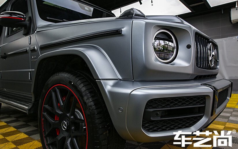 奔馳AMG裝貼威固隱形車衣效果圖（4）