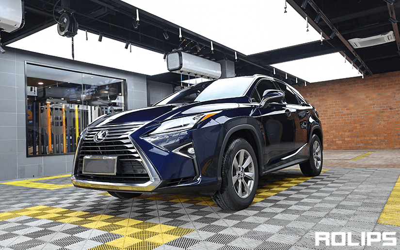 藍色雷克薩斯怎么選擇隱形車衣？（11）