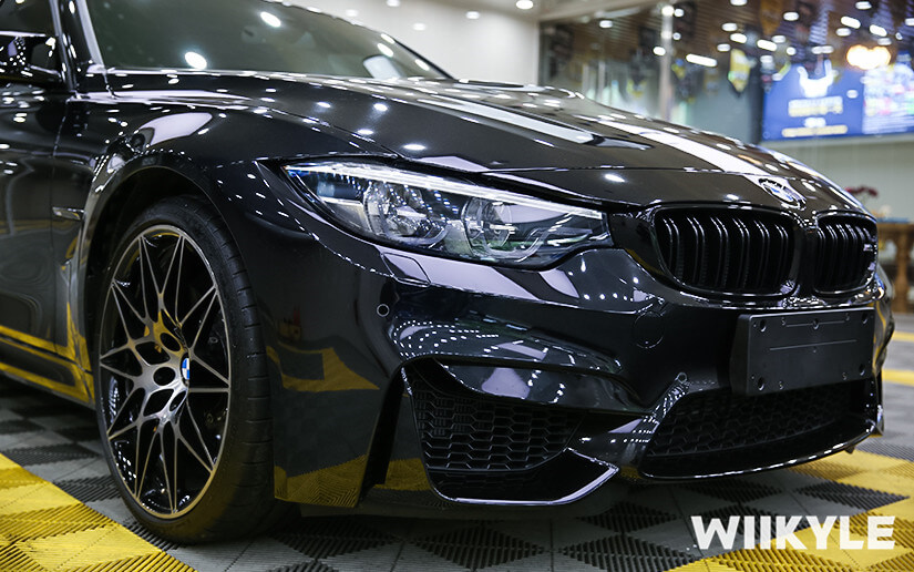 寶馬M3車頭近照細節圖片