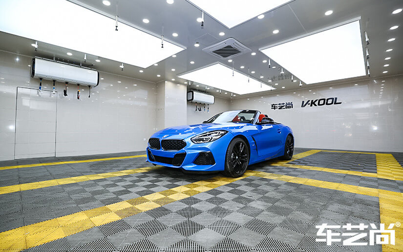 寶馬施工威固漆面保護膜整車效果圖