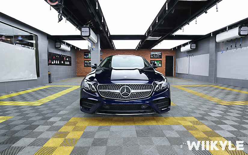 奔馳整車施工WIIKYLE漆面保護膜效果圖