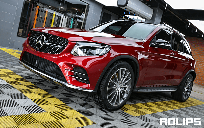 紅色車貼ROLIPS隱形車衣的效果展示怎么樣