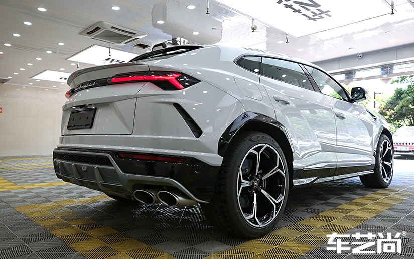 蘭博基尼貼威固隱形車衣效果圖展示