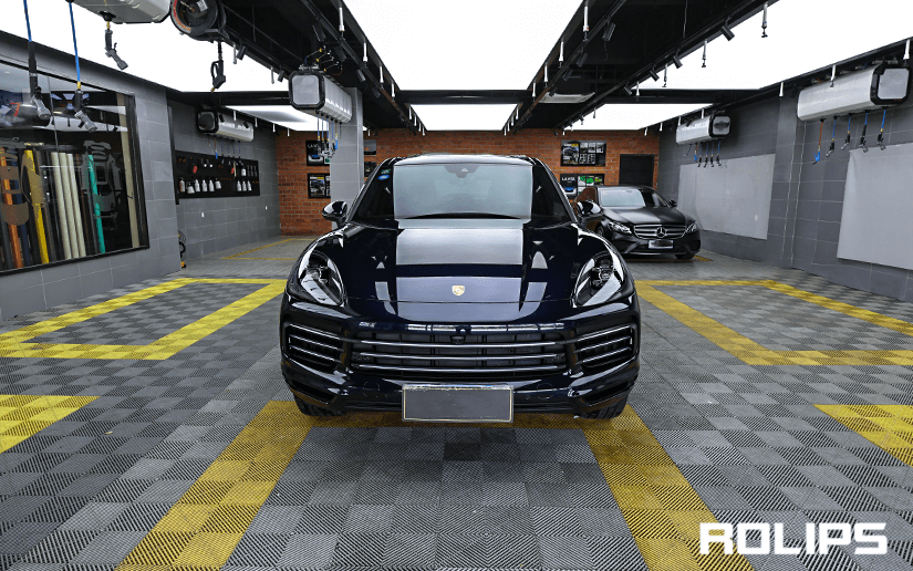 卡宴貼ROLIPS車衣的展示效果怎么樣