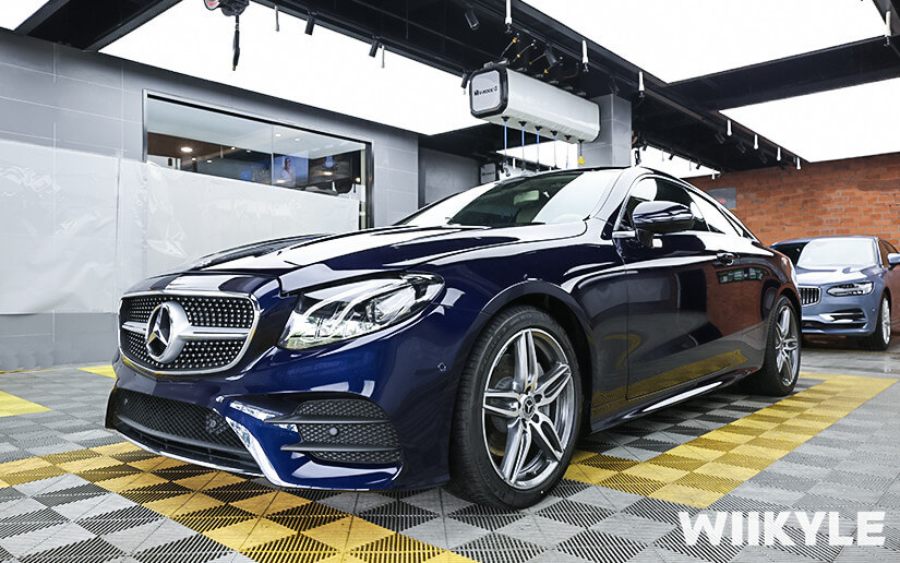 奔馳E200外形展示圖