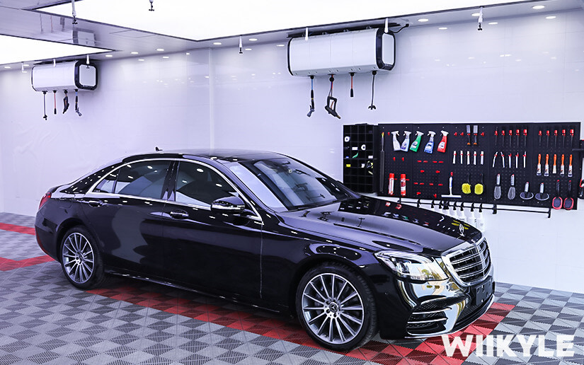 WIIKYLE配備無塵車間，還有無塵噴淋設備