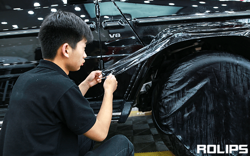 奔馳貼膜為什么選擇ROLIPS隱形車衣？（2）