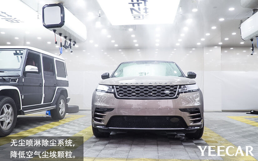 YEECRA配備無塵噴淋設備，降低空氣塵埃顆粒