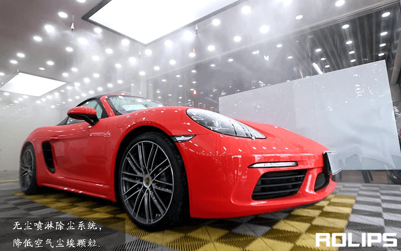 ROLIPS隱形車衣的施工環境怎么樣？（圖4）