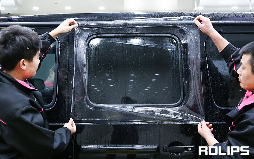 貼ROLIPS車衣的施工是什么樣的
