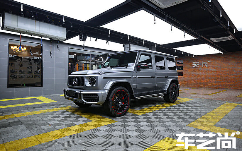 奔馳AMG裝貼威固隱形車衣效果圖（3）